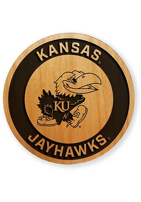 Jardine Kansas Jayhawks Wood Magnet