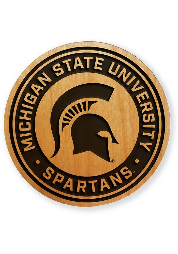 Jardine Michigan State Spartans Wood Magnet