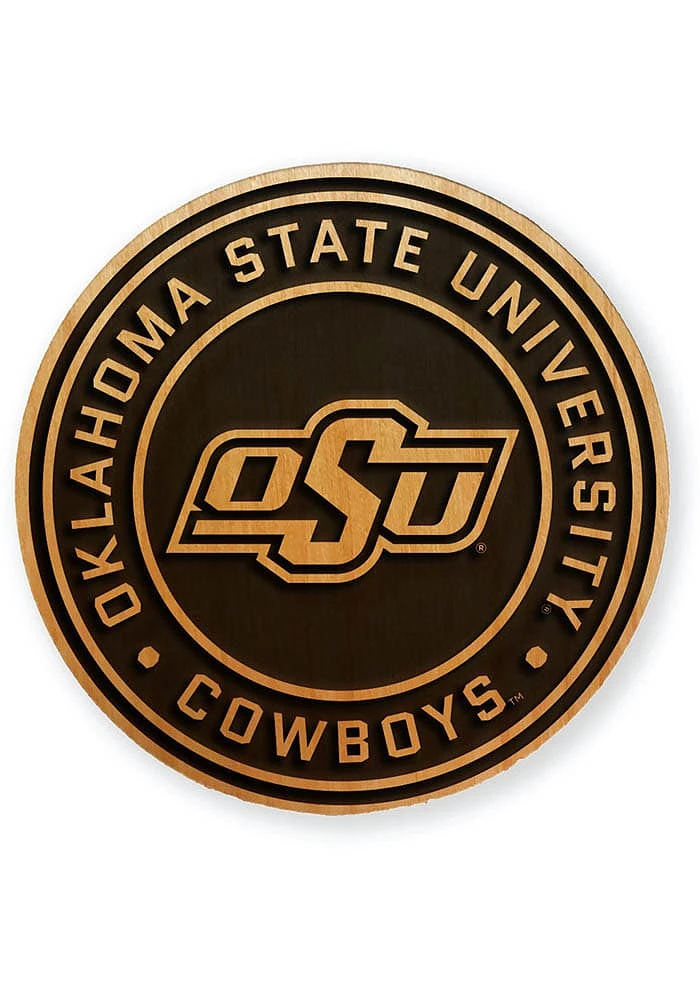 Jardine Oklahoma State Cowboys Wood Magnet
