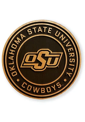 Jardine Oklahoma State Cowboys Wood Magnet