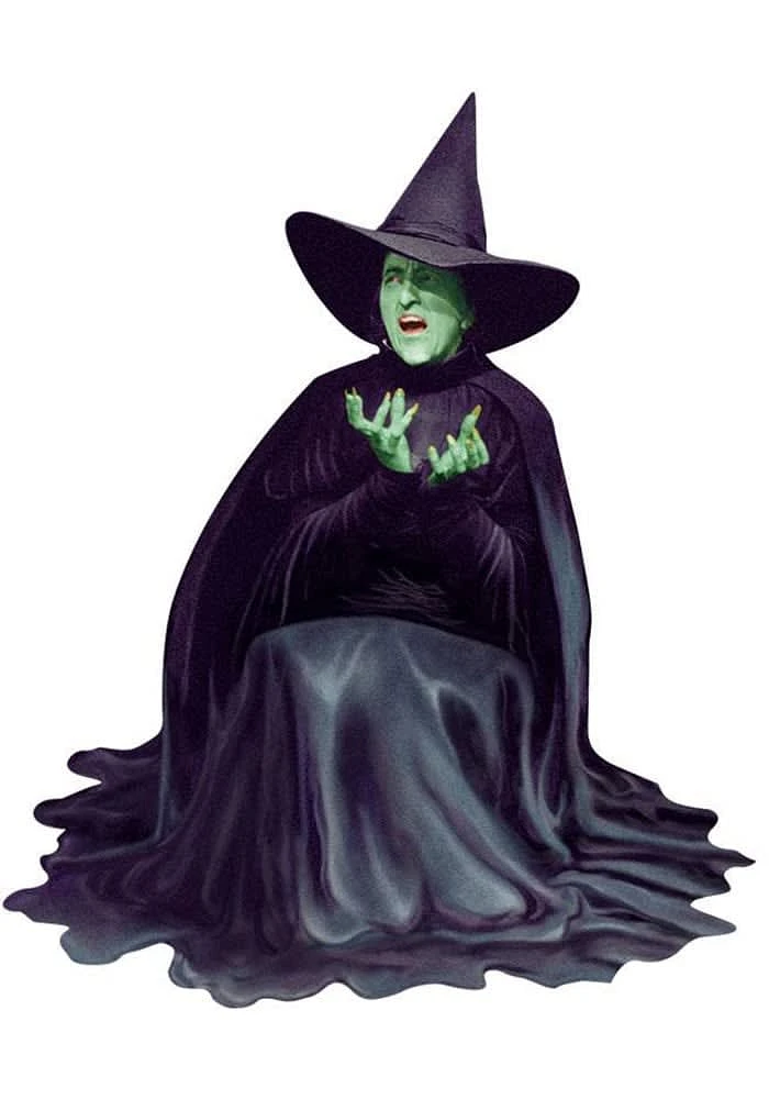 Wizard of Oz Wicked Witch Melting Stickers - Green