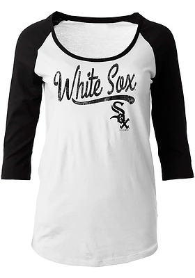 New Era Chicago White Sox Womens Athletic LS Tee