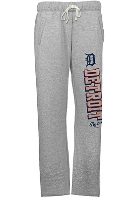 New Era Detroit Tigers Womens French Terry Grey Sweatpants