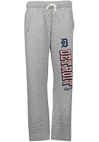 New Era Detroit Tigers Womens French Terry Grey Sweatpants