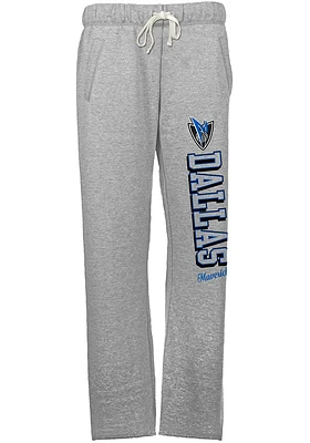 New Era Dallas Mavericks Womens French Terry Grey Sweatpants