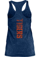 New Era Detroit Tigers Womens Navy Blue Washes Tank Top