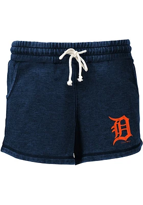 New Era Detroit Tigers Womens Navy Blue Rally Shorts