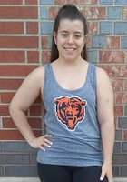 New Era Chicago Bears Womens Grey Primary Logo Tank Top
