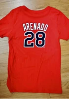 Nolan Arenado St Louis Cardinals Womens Red Player T-Shirt
