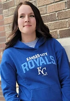 New Era Kansas City Royals Womens Blue Opening Night Hooded Sweatshirt