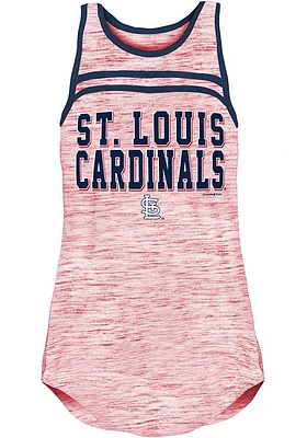New Era St Louis Cardinals Womens Red Novelty Tank Top