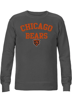 New Era Chicago Bears Womens Blue Comfort Colors Crew Sweatshirt