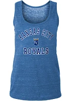 New Era Kansas City Royals Womens Triblend Tank Top