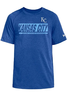 New Era Kansas City Royals Youth Blue Block Short Sleeve T-Shirt