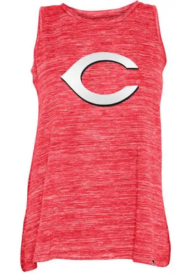 New Era Cincinnati Reds Womens Space Dye Tank Top