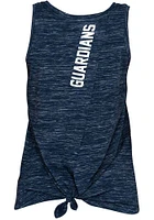 New Era Cleveland Guardians Womens Navy Blue Space Dye Tank Top