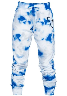 New Era Kansas City Royals Womens Tie-dye Blue Sweatpants