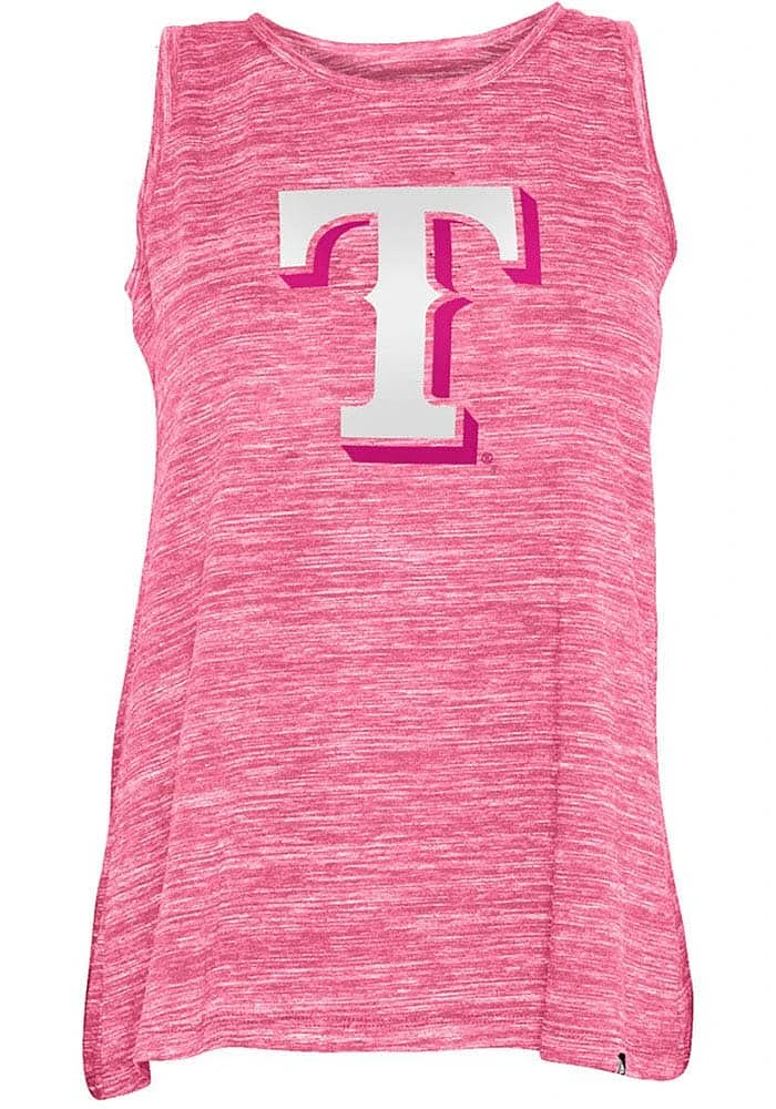 New Era Texas Rangers Womens Space Dye Tank Top