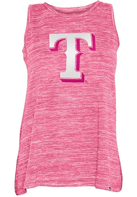 New Era Texas Rangers Womens Space Dye Tank Top