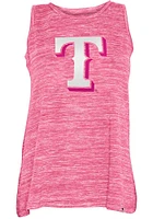 New Era Texas Rangers Womens Space Dye Tank Top