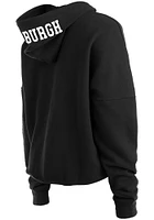 New Era Pittsburgh Steelers Womens Black Athletic Hooded Sweatshirt