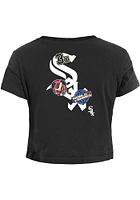 New Era Chicago White Sox Womens Black HistChamp Short Sleeve T-Shirt