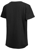 New Era Pittsburgh Steelers Girls Flip Sequin Wordmark Short Sleeve Fashion T-Shirt