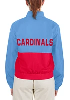 New Era St Louis Cardinals Womens Light Blue Windy Weight Jacket