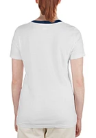 New Era Cleveland Guardians Womens White Gameday Short Sleeve T-Shirt