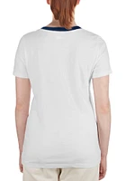 New Era Detroit Tigers Womens White Gameday Short Sleeve T-Shirt