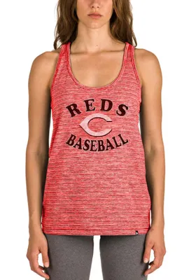 Cincinnati Reds Womens Red Rayon Tank Top