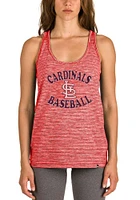 New Era St Louis Cardinals Womens Red Rayon Tank Top