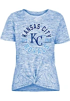 New Era Kansas City Royals Womens Blue Novelty Short Sleeve T-Shirt