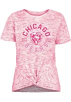 New Era Chicago Bears Womens Pink Novelty Short Sleeve T-Shirt