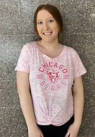 New Era Chicago Bears Womens Pink Novelty Short Sleeve T-Shirt