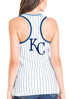 New Era Kansas City Royals Womens White Racer Tank Top