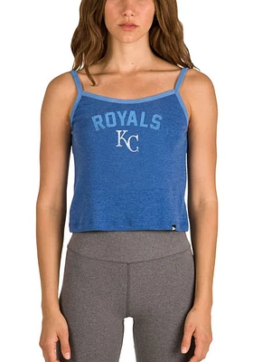New Era Kansas City Royals Womens Blue Strappy Tank Top