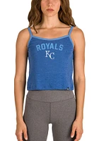 New Era Kansas City Royals Womens Blue Strappy Tank Top
