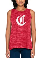 New Era Cincinnati Reds Womens Red Knot Tank Top