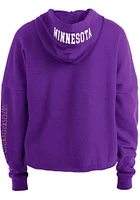 New Era Minnesota Vikings Womens Purple Athletic Hooded Sweatshirt