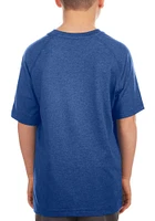 New Era Kansas City Royals Youth Blue Camo Base Short Sleeve T-Shirt
