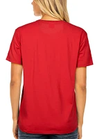 New Era Kansas City Chiefs Womens Red NFL Draft Short Sleeve T-Shirt