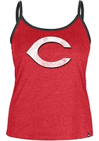 New Era Cincinnati Reds Womens Red Scoop Tank Top