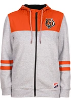 New Era Cincinnati Bengals Womens Orange Running Back Light Weight Jacket