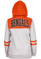 New Era Cincinnati Bengals Womens Orange Running Back Light Weight Jacket