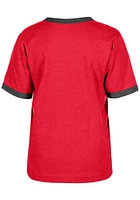 New Era Cincinnati Reds Youth Red Glow The Dark Wordmark Short Sleeve Fashion T-Shirt