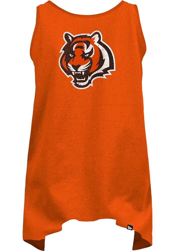 New Era Cincinnati Bengals Womens Orange Tie Back Tank Top