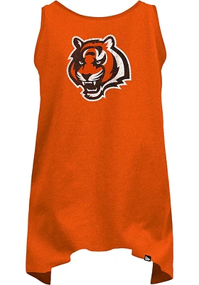 New Era Cincinnati Bengals Womens Orange Tie Back Tank Top