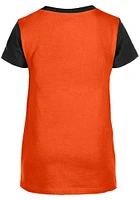 New Era Cincinnati Bengals Girls Orange Multi Wordmark Short Sleeve Fashion T-Shirt