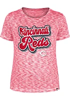 New Era Cincinnati Reds Womens Red Active T-Shirt